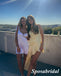 Sexy Yellow Soft Satin Spaghetti Straps V-Neck Sleeveless A-Line Mini Dresses/ Homecoming Dresses, PD3620