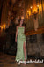 Sexy Soft Satin Spaghetti Straps Square Sleeveless Side Slit Mermaid Long Prom Dresses, PD3903