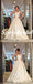 Sexy White Satin One Shoulder A-Line Long Prom Dresses, PD3756