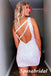 Sweety Pink Sequin One Shoulder Sheath Mini Dresses/ Homecoming Dresses, PD3558