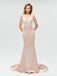 Spaghetti Straps Mermaid Sexy Modest Simple Long Fashion Tren 2019 Prom Dresses with lace, PD1217