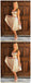 Cheap Simple Off Shoulder Cute Blush Pink Homecoming Dresses 2018, CM487 - SposaBridal