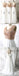 Mismatched Different Styles Sequin Top White Chiffon  On Sale Long Bridesmaid Dresses , WG17