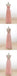 Cheap Junior Long Chiffon Pink Off Shoulder Sweet Heart Open Back Bridesmaid Dresses, WG21 - SposaBridal