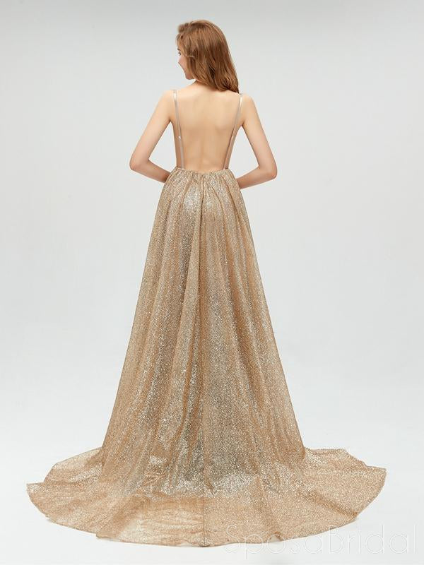 Charming Sparkly Sequin Sexy Fashion Spaghetti Straps Prom Dresses, Shinning Evening dress, PD0772