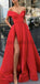 A-Line Elegant Charming Long Formal Prom Dresse, Evening Gowns with Split, PD0941