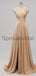 Simple Halter Blue Pink White Mermaid Modest Prom Dresses PD2236