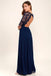 2019 Cheap Chiffon Lace top Long Sleeves Custom Most Popular Open Back Bridesmaid Dress , WG215 - SposaBridal