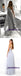 Silver Grey Long Tulle Sequin Straps Sexy Elegant Prom Dresses, Most Popular Prom Dress, hot sale evening dresses, PD0724