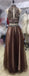 Custom Tulle Two Piece Most Popular Gorgeous Evening Prom Dress, Party gown, PD0321