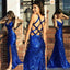 Charming Sequin Sparkly Prom Dresses, Sexy Side Slit Formal Prom Dress, Evening Dress, PD0461 - SposaBridal