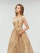 Sleeveless Long Shinning Sparkly New Arrival Unique Prom Dresses, party gown, evening dress, PD0786