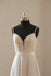 Spaghetti Straps Simple Sweetheart  Sleeveless Cheap Beach Wedding Dresses, WD0024