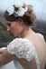 Backless Cap Sleeve V Neck Simple Beach Wedding Dresses, WD329