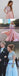 Tulle Two Piece High Neck Popular Custom Prom Dress, Party Dress, PD0320