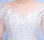 Long Half Sleeves Scoop A-Line Wedding Gown, beautiful Fashion New Arrival Wedding Dresses, WD0225