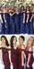 2019 Charming White Long Cap Sleeve Lace Mermaid Sexy Long Bridesmaid Dresses, WG10 - SposaBridal