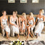 A-Line Cheap Modest Sexy Unique Spaghetti Straps Elegant Sexy Floor-Length Silver Bridesmaid Dresses, WG261 - SposaBridal