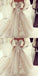 Cheap Long A-Line Sweetheart Floor-Length Tulle Wedding Dresses with Appliques, WD0338 - SposaBridal
