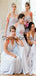 A-line Chiffon Mismatched Formal Long Bridesmaid Dresses WG827