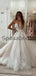 A-line Lace Vintage Tulle Modest Wedding Dresses, Prom Dresses WD0372