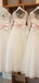 A-line Long Sleeves Ivory Tulle Lovely Flower Girl Dresses with bow FG147