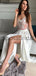 A-line Spaghetti Straps Cheap Chiffon Modest Prom Dresses PD2132
