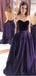 A-line Strapless Sweetheart Elegant Purple High Quality Affordable Prom Dresses, Prom Dress PD1816