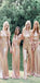Affordable Mismatched Sequin Sparkly Most Popular Bridesmaid Dresses, Modest Bridesmaid Dress WG560