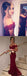 Burgundy Off Shoulder Best Sales Inexpensive Evening Long Wedding Party Prom Dresses  , PD0165 - SposaBridal