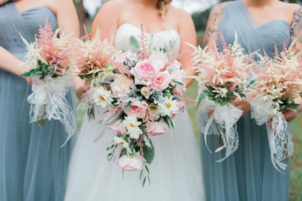 Blue Grey Cheap Long Tulle Mismatched Convertible Pretty Modest Mismatched Fairy Bridesmaid Dresses, Custom Cheap Bridesmaid dresses, WG250 - SposaBridal
