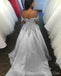 Blush Pink Women Off Shoulder Elegant Pretty Prom Dresses with Appliques ,PD1056 - SposaBridal