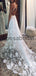 Charming Lace A-line Fashion Spaghetti Straps Wedding Dresses, Bridals Dresses WD0431