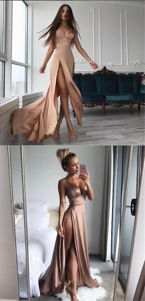 Charming Sexy Cheap Modest Unique Design Prom Dress, Long Popular Bridesmaid Dresses, PD0366 - SposaBridal