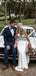 Cheap Simple Straps Beach Vintage Wedding Dresses WD0513