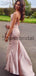 Cheap Spaghetti Straps Soft Beach Long Bridesmaid Dresses WG877