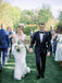 Cheap V-Neck Mermaid Lace Beach Vintage Wedding Dresses WD0514