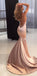 Cheap Spaghetti Straps Mermaid Simple Modest Sexy Prom Dresses, Evening dresses,PD1031