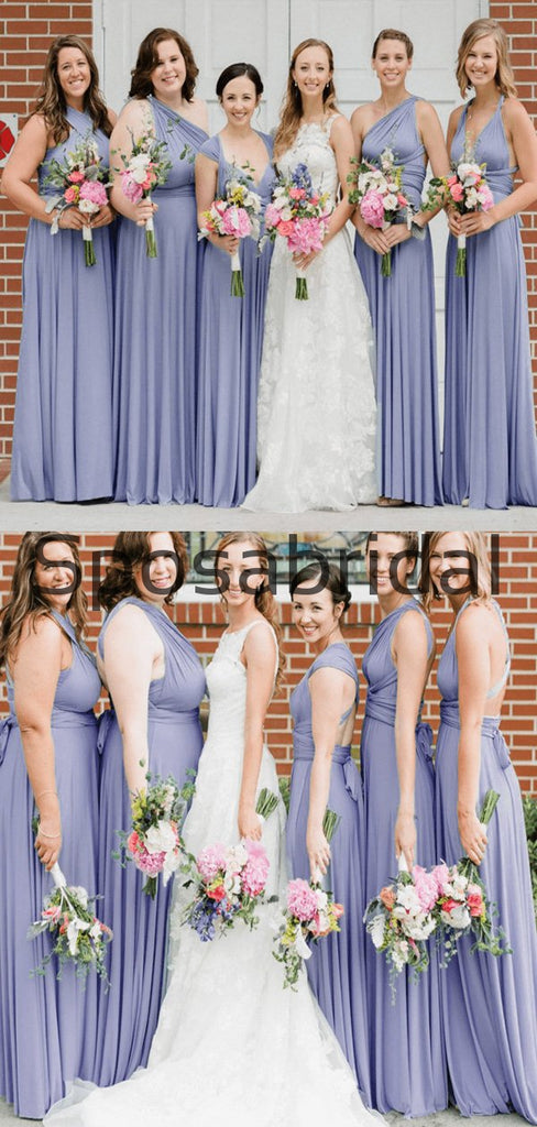 Convertible Most Popular Long Elegant Formal Bridesmaid Dresses WG854
