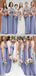 Convertible Most Popular Long Elegant Formal Bridesmaid Dresses WG854