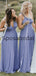 Convertible Most Popular Long Elegant Formal Bridesmaid Dresses WG854