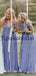 Convertible Most Popular Long Elegant Formal Bridesmaid Dresses WG854
