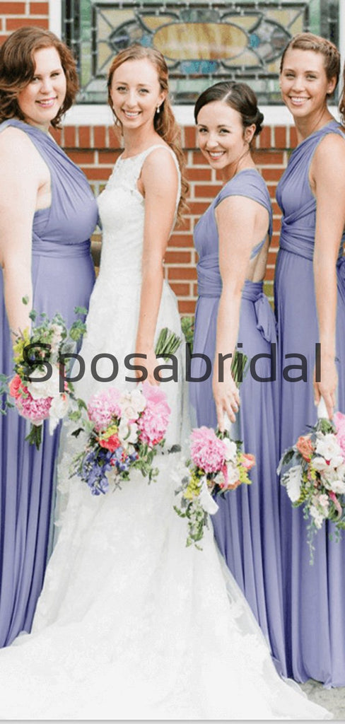 Convertible Most Popular Long Elegant Formal Bridesmaid Dresses WG854
