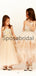 Cute Tulle Flower Round Neck Popular Flower Girl Dresses, FG134