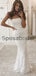 Detachable Unique Lace Strapless Vintage Beach Wedding Dresses WD0455
