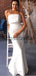 Ivory Mermaid Unique Elegant Long Bridesmaid Dresses WG881