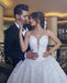 Lace Sweetheart Tulle Princess Fashion A-Line Wedding Dresses WD0301