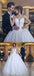 Lace Sweetheart Tulle Princess Fashion A-Line Wedding Dresses WD0301