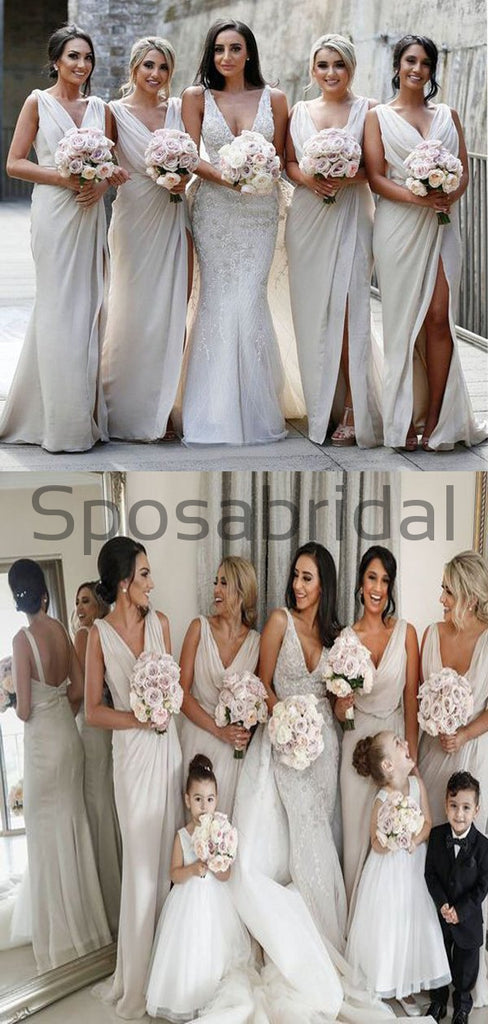 Long Elegant Cheap Popular Bridesmaid Dresses, Wedding Guest Dress WG798