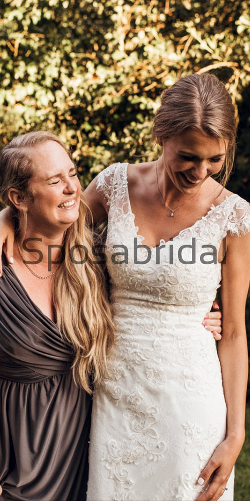 Mermaid Full Lace Elegant Beach Vintage Wedding Dresses WD0486